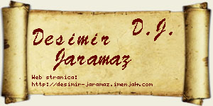 Desimir Jaramaz vizit kartica